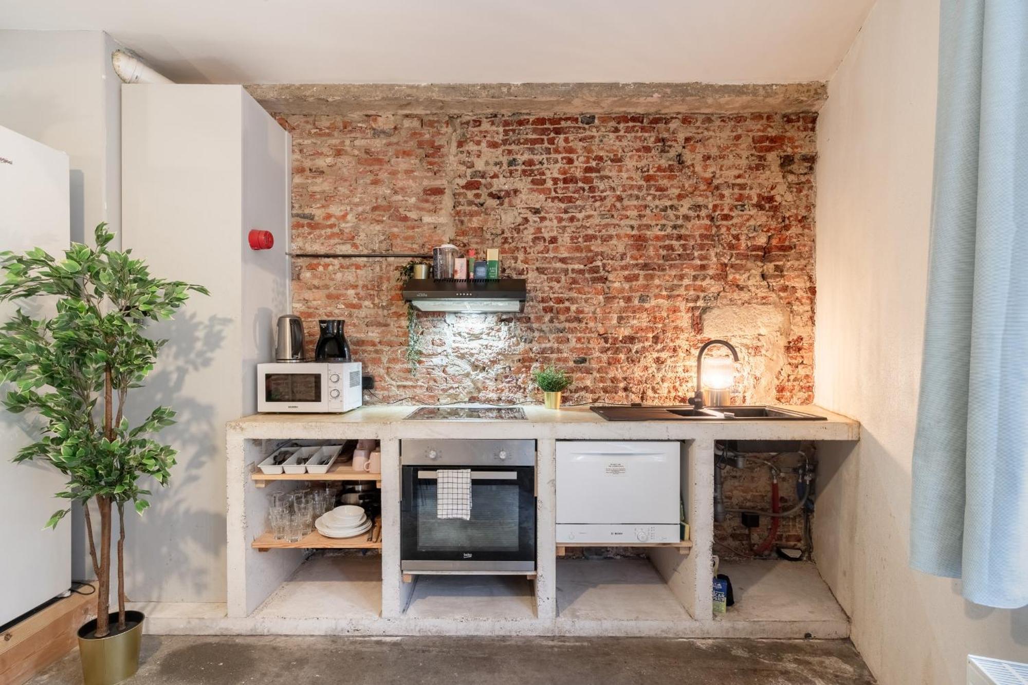 The Industrial Apartments Amberes Exterior foto